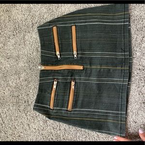 urban outfitters vintage skirt with zippers